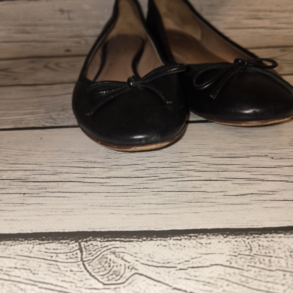 CELINE Paris Black Leather Ballet Flats | Made in Italy | Women’s EU 36 - Picture 5 of 14